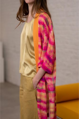 Kimono multicolore JEFF | Marine