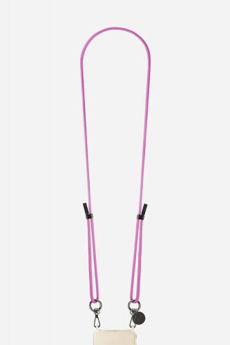 Lanière pour smartphone en corde violet | Marine